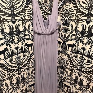 David's Bridal Gray Dress